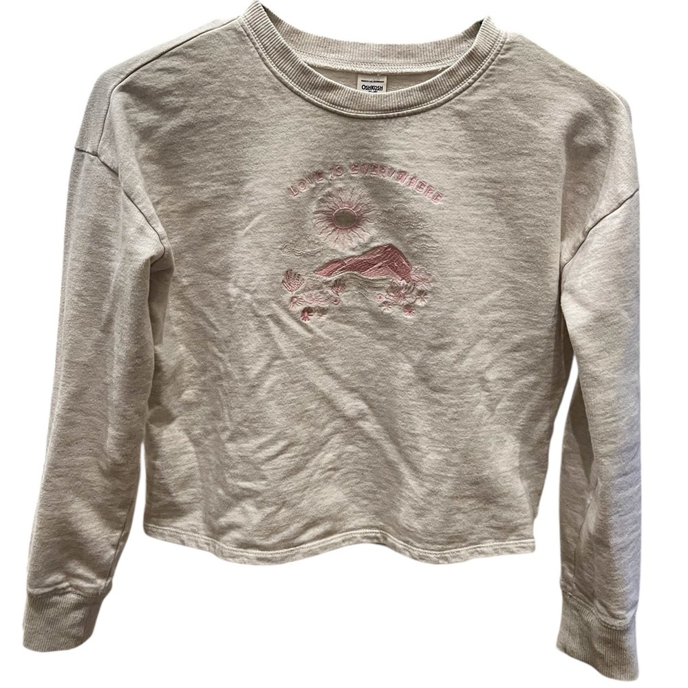 OshKosh B’gosh Girls 12 “Love Is Everywhere” long sleeve shirt